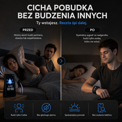 SilentWake™ - obudź się bez budzenia całego domu
